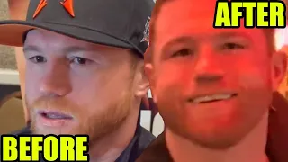 Canelo BEFORE & AFTER DROPPING & BEATING Jaime Munguia While BEEFING with De La Hoya