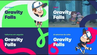 Disney Channel Portugal HD | Gravity Falls | Bumpers | Signature Storkes