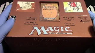 Unlimited booster 6 opened from my sealed box! Here we go, what's next!! MTG