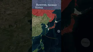 Why are Russia and Japan fighting over these four islands? #shorts #geopolitics #history #maps