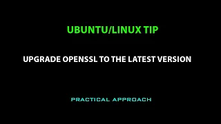LINUX: upgrade OpenSSL to the latest version