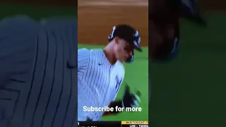Aaron judge with a walk off homer and does the griddy!!!!