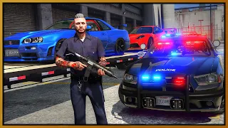 GTA 5 Roleplay - fake cop sells STOLEN Nissan Skyline GTR R34 | RedlineRP #984