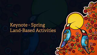 NAN LBLL - Keynote - Spring Land-Based Activities