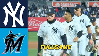 Marlins vs. Yankees Full Game Highlights, Apr 10 2024 | MLB Season 2024