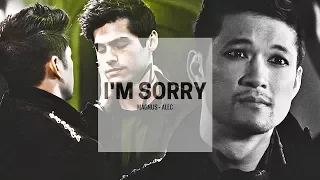 Magnus + Alec // "I'm Sorry" [+2x18]