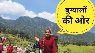 खूबसूरत बुग्याल और रंग बिरंगे फूल!PahadiLife Stylevlog! 2024