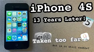 The iPhone 4S, 13 years later.. How does it hold up? - Review