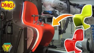 factory mein panton chair kaise banta hai ||panton chain manufacturing ||#shorts #chair.