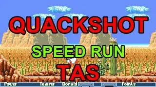 Quack Shot Speed Run (in 20 minutes, 22 seconds!)