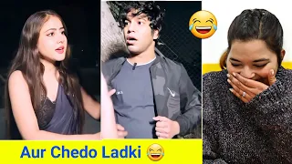 Aur Chedo Ladki😂 | Wah Kya Scene Hai | Dank Memes | Funny Memes | REACTION | SWEET CHILLIZ 2.0 |