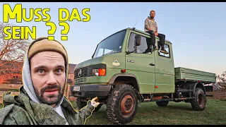 ICH wechsle auf UNIMOG Felgen | GÜNSTIG investiert? | Mercedes 814 Allrad