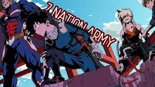 My Hero Academia - AMV - Seven Nation Army (Glitch Mob Remix)