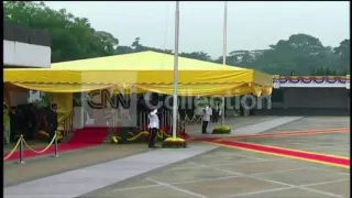 MALAYSIA:OBAMA AT PARLIAMENT(ARRIVAL CEREMONY)