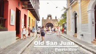 Exploring Old San Juan. Puerto Rico. Walking Tour