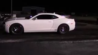 V6 Camaro runs 11.05 @ 129mph