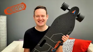 I got the Meepo V3 electric skateboard! | UNBOXING & FIRST IMPRESSIONS