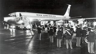 Pan Am Boeing 707 First Commercial Flight October 26, 1958 | Boeing Classics