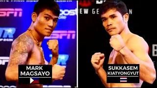 Mark Magsayo vs Sukpraserd Sukkasem Ponpitak full highlights