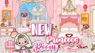 💗New Princess Room in Toca Boca~House Ideas👸New Update 5 Star Hotel⭐️ [House Design] TocaLifeWorld