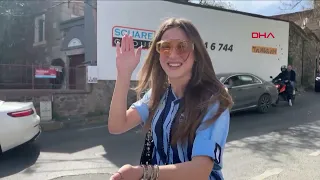 Serenay Sarıkaya, Adana Demirspor formasıyla oyunu kullandı