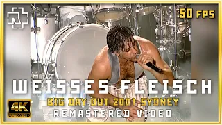 Rammstein - Weisses Fleisch 4K with subtitles Big Day Out Festival Sydney 2001 50fps remastered
