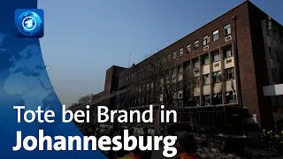 Mehr als 70 Tote bei Brand in Johannesburg