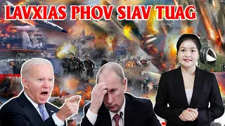 🔴Xov Xwm 24/11:Tsov Rog Lavxias &Yukhees Yuav Tsi Xaus Yooj Yim-Lavxias Npaj Qheb Kob Sib Tua Loj