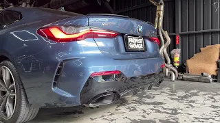 BMW G22 M440I 升級 M Performance exhaust 原廠 排氣管 尾段