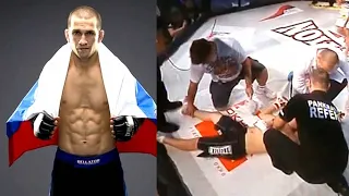 Brutal knockout! Shlemenko's student nearly blew off the champion's head!