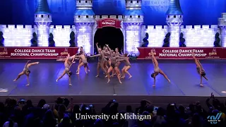 Michigan Dance Team Jazz Semi-Finals at UDA Nationals