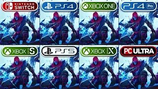 Aragami 2 | Switch vs PS4 vs Xbox One vs PS4 Pro vs Series S vs PS5 vs Series X vs PC Ultra | 4K