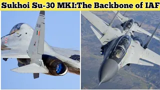 Sukhoi Su-30 MKI fighter jet || The Backbone of IAF || #shorts.