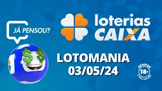 Resultado da lotomania - Concurso nº 2616 - 03/05/2024