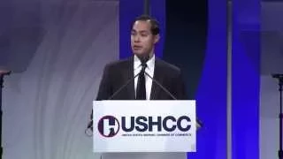 Secretary Julián Castro USHCC Gala