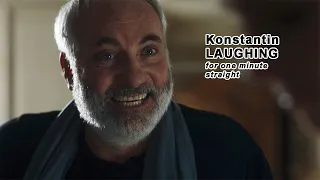 Konstantin LAUGHING for one minute straight | Killing Eve