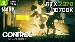 Control Ultimate Edition - RTX 2070 OC & i7-10700K | Max Settings 1440p (RTX On)