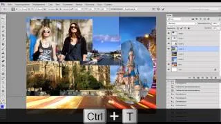 Коллаж из фотографий в фотошопе
