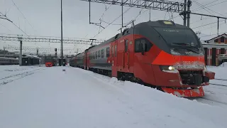 ЭП2Д-0196 Отправилась Со Станции Новокузнецк