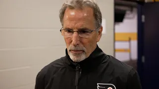 10/22 Flyers Pregame: John Tortorella