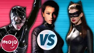 Michelle Pfeiffer VS Zoë Kravitz VS Anne Hathaway as Catwoman