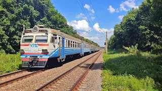 ER9M-542 #train No 6919 Nizhyn - Kyiv-Volynskyi
