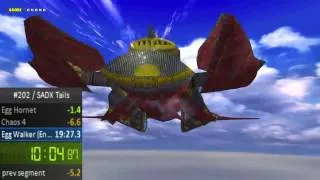 SADX Tails story speedrun 19:20