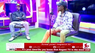 WATCH: Lazzybwoy Storm Sagani TV In Grand Style With Sweet Freestyle
