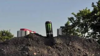 Monster coming over the hill