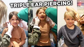 She Only Wanted Her Ears Pierced for Her 4th Birthday!