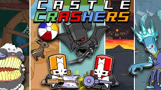 Two Professionals Teach Me How To Beat Castle Crashers | FULL MOVIE