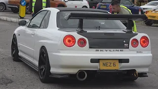 Nissan Skyline R34 BADASS RB26 SOUND!