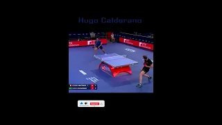 Two-Handed punch | Hugo Calderano #pingpong #sports