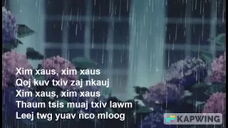 Txiv Lub Xim Xaus By Maa Vue | Karaoke